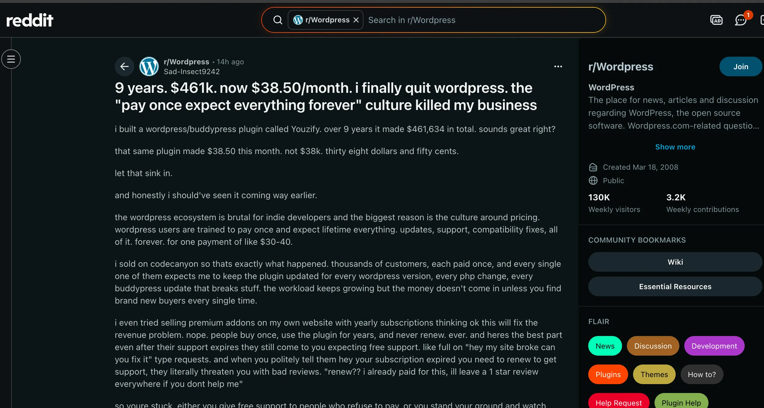 บทเรียน WordPress: กับดัก Lifetime Deal ที่คนทำ Tech ต้องรู้
