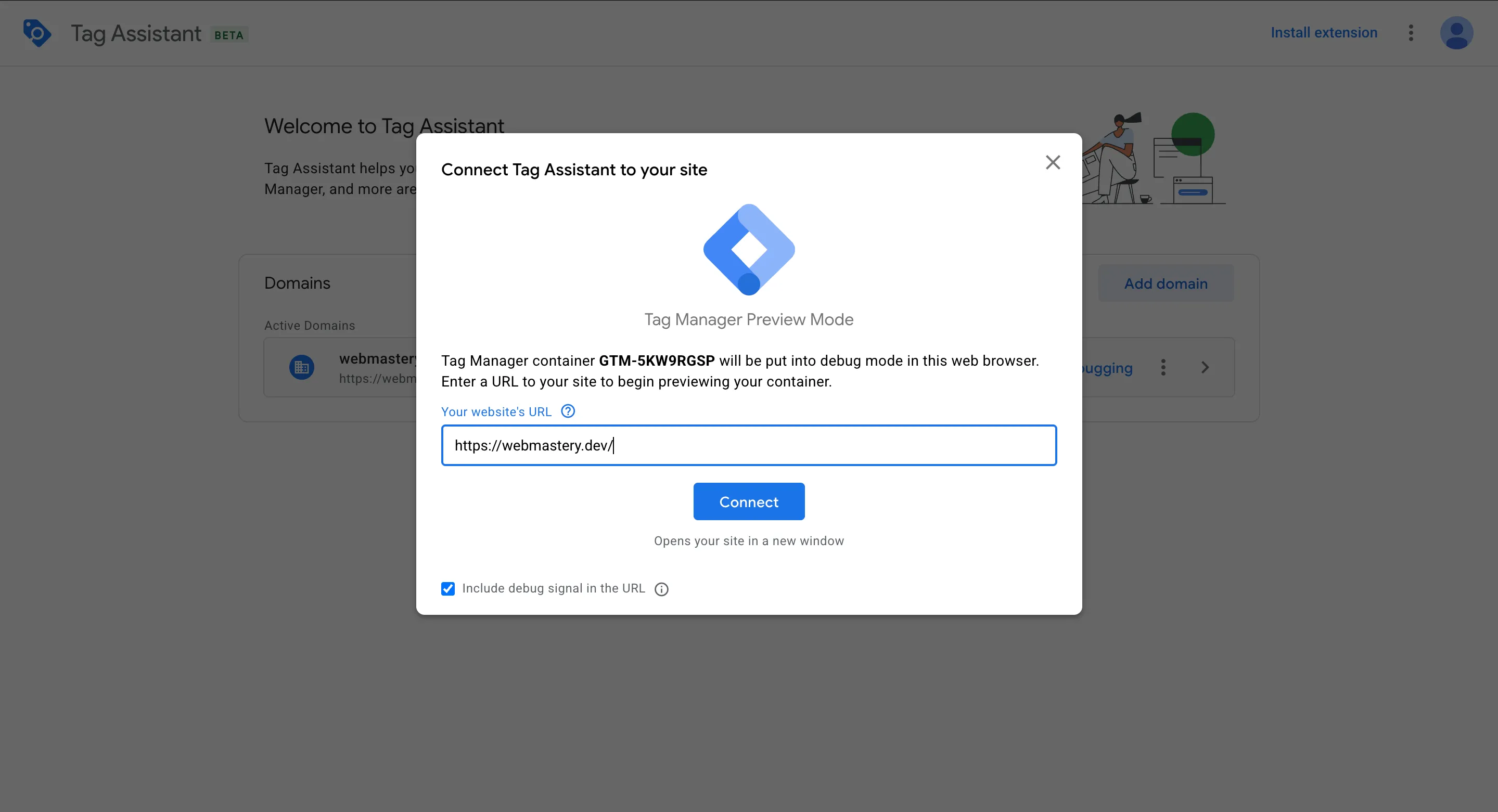 Google Tag Manager Preview Mode