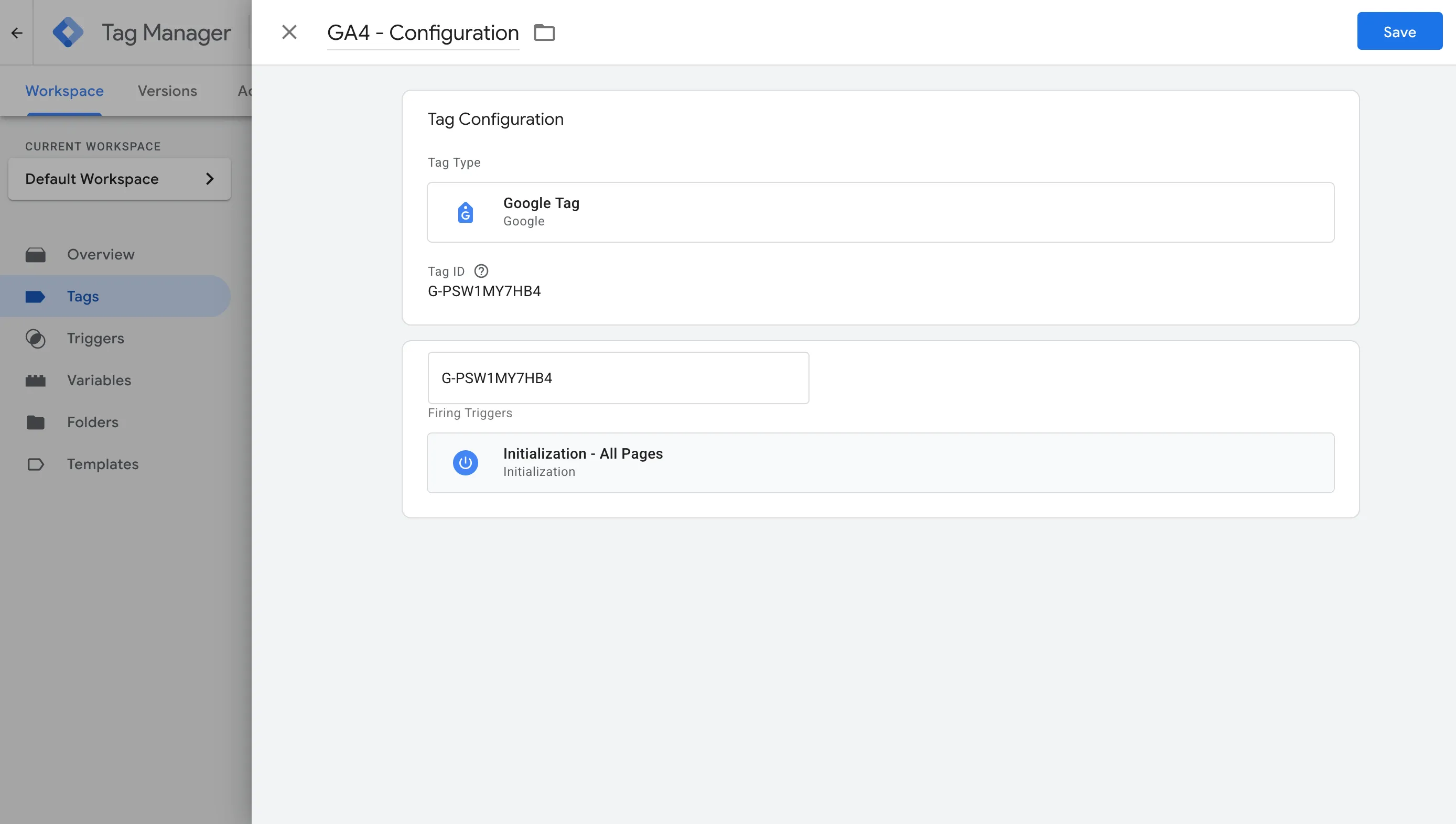 GA4 Configuration Setup